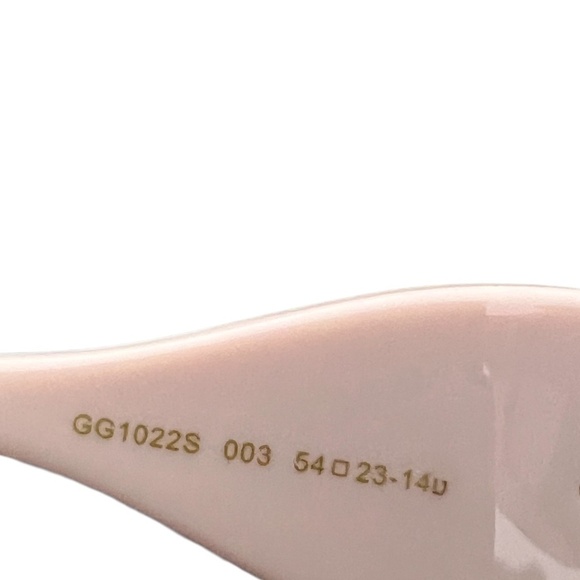 GUCCI 1022s 003 Beige Havana GG Women's‎ Sunglasses - Picture 13 of 16